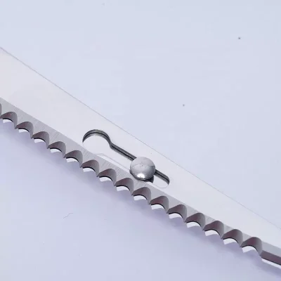 7.2V cordless electric fillet knife serrated blade