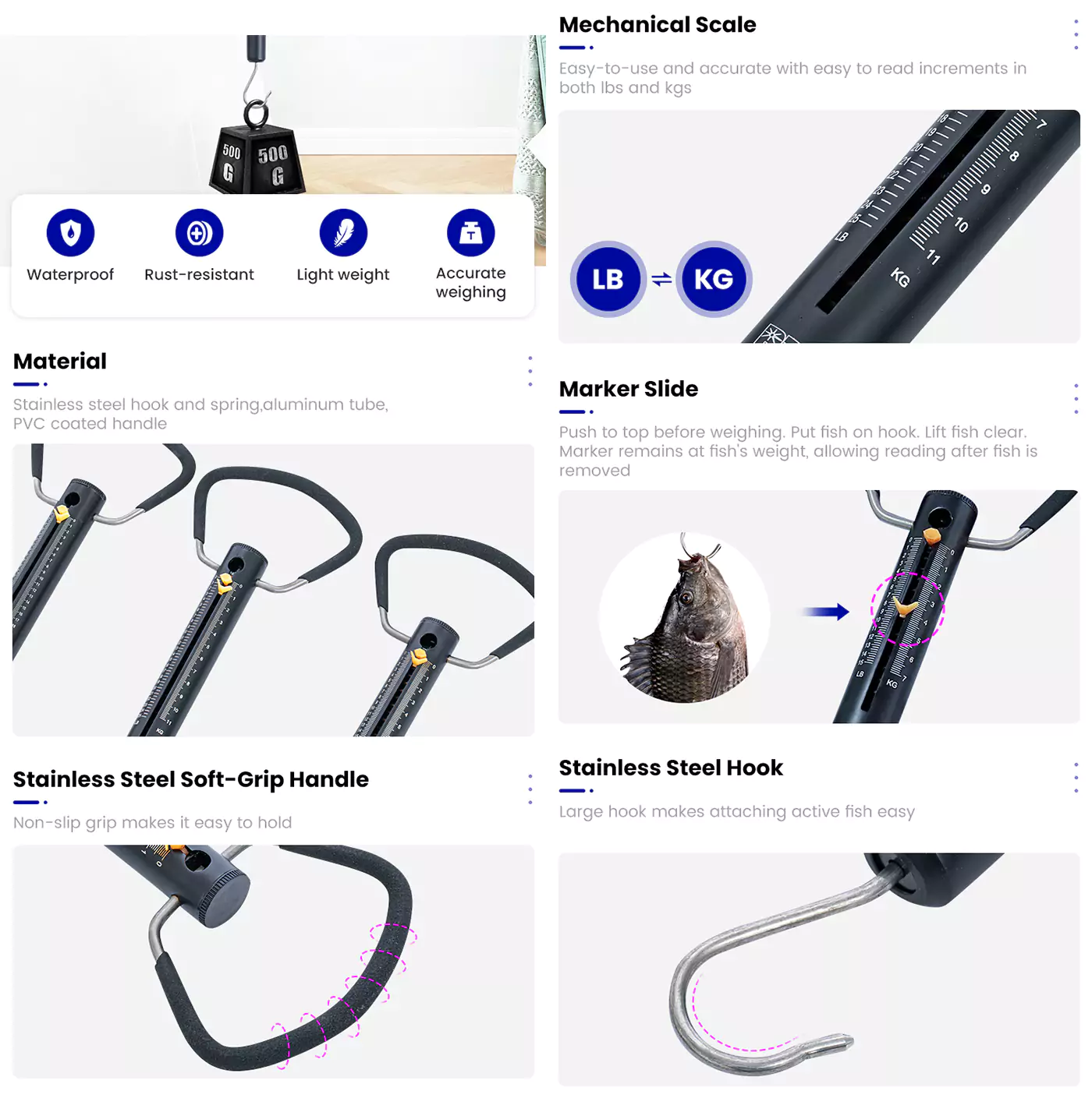 Advantages of 25LB Aluminum Tube Scale