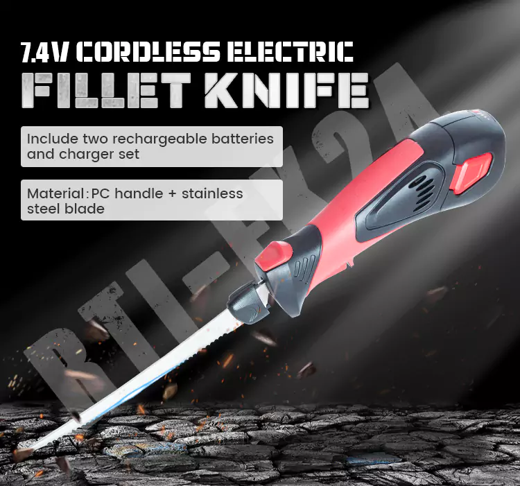 Advantages of 7.2V cordless electric fillet knife