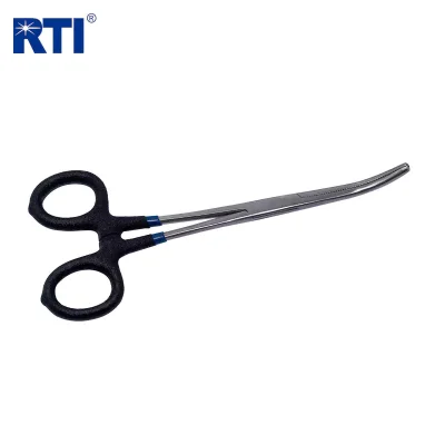 8 inch Curved Stainless Steel Fly Fishing Forceps