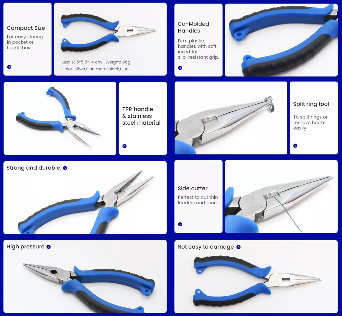 Advantages of 5 inch Split Ring Pliers