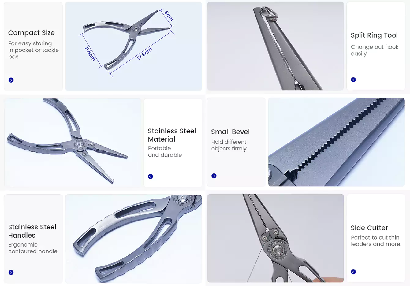 Advantages of 7 inch Split Ring Pliers