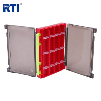 Double Sided Plastic Fishing Lure Storage Box