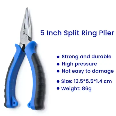 Features of the 5-inch Split Ring Pliers