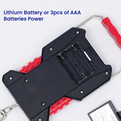 Lithium Battery or 3pcs of AAABatteries Power