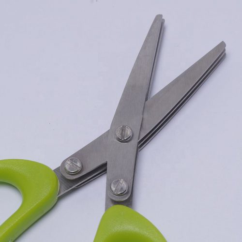 Stainless Steel Triple Blade Worm Scissors