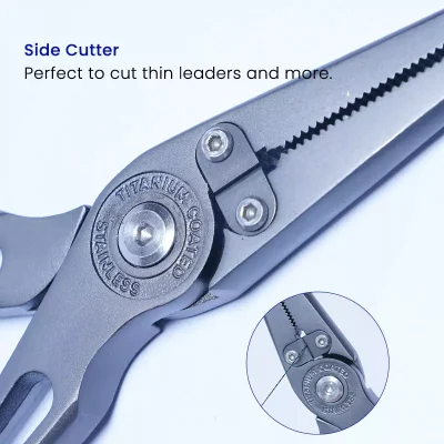 Side Cutter of 7 inch Split Ring Pliers