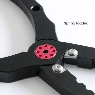 Spring loaded of Light Weight Aluminum Fishing Pliers