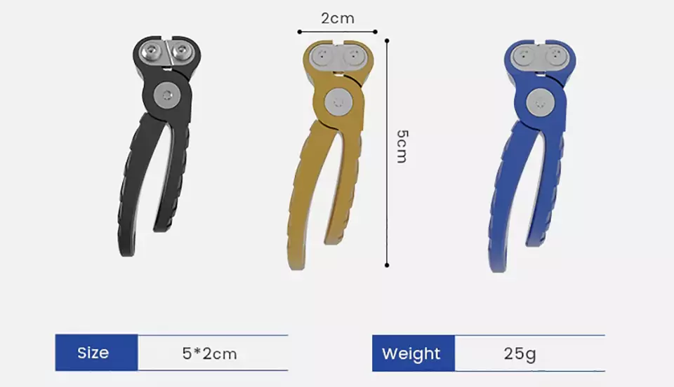 5cm Fly Fishing Line Nippers Color and Size