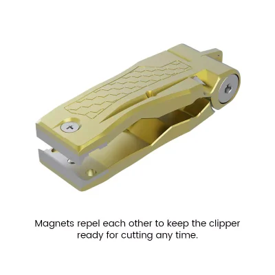 Magnets Repel of Aluminum Mini Fishing Line Cutters