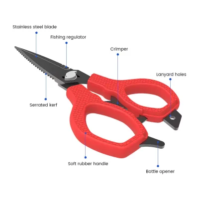 Structure of Multi-Function Fishing Scissors