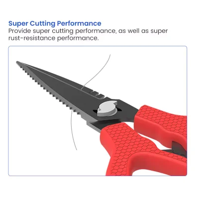 Super Cutting Performance of Multi Function Fishing Scissors