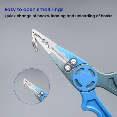 Easy to open small rings for outdoor fishing pliers