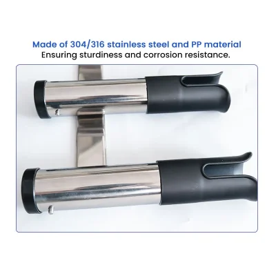 304 316 stainless steel Hitch Mount Fishing Rod Holder