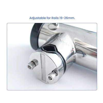 Adjustable for Rails 19-26mm Fishing Rod Holder
