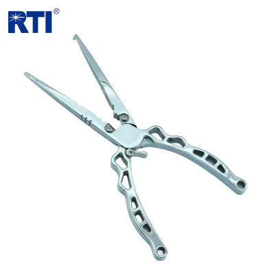 8 Inch Stainless Steel Long Nose Split Ring Pliers