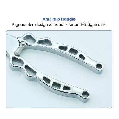Anti-slip Handle of 8 Inch Stainless Steel Long Nose Split Ring Pliers